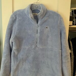Vineyard Vines Sky Blue Fleece Jacket